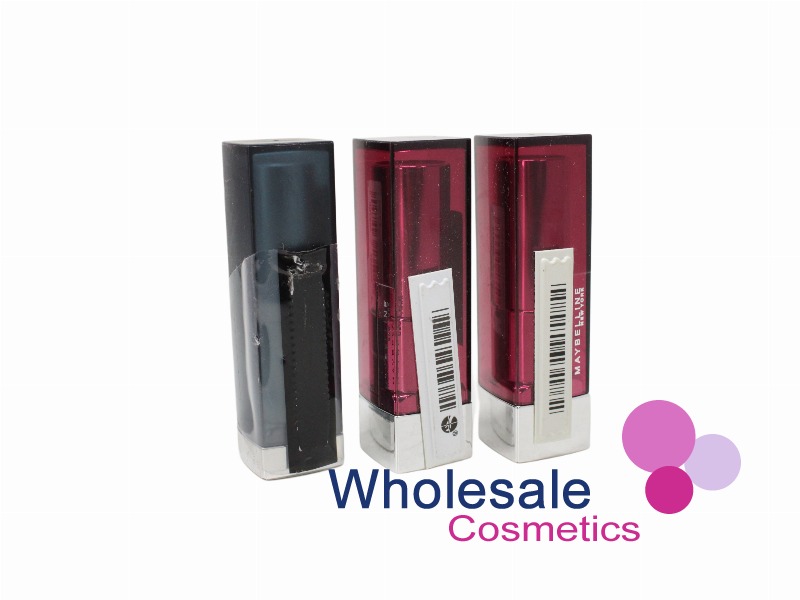 6 x Maybelline Colour Sensational Lipstick - ASSORTED